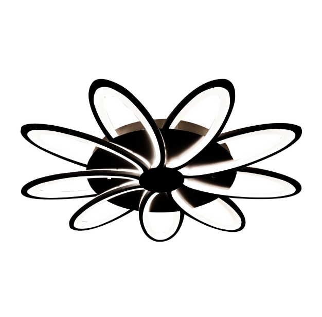 Люстра світлодіодна Sirius LORENA 6237-9 BK 156W