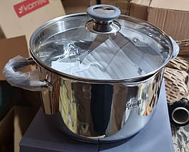 Набір посуду 2 л 4 л 6,5 л) Krauff 26-238-083 Moxie 6 пр., фото 4