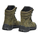 Берці військові шкіряні зимові на мембрані Gore-Tex олива Арт-Т3, фото 8