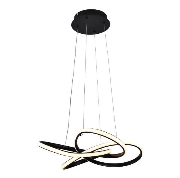 Люстра світлодіодна Sirius Chatillon LCD3069 BK 76W