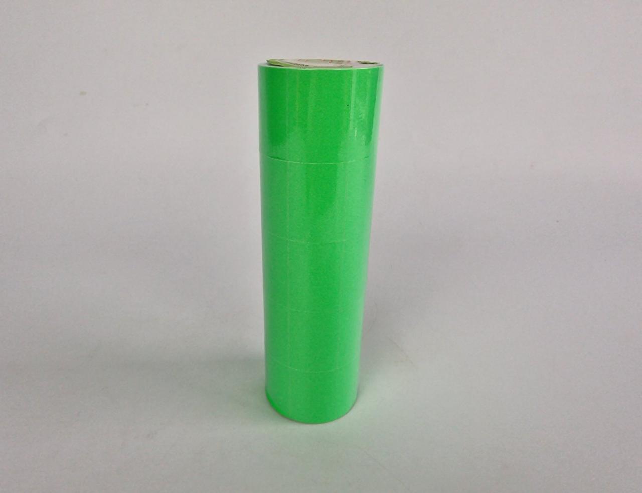 Паперовий цінник великий (зелений) (р25*35 мм) 4,5 м (5 шт.), фото 1