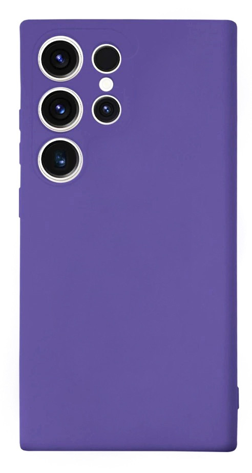 Чохол Silicone case Camera Protective для Samsung S23 Ultra (07) фіолетовий Ultraviolet
