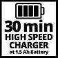 Пристрій зарядний на два акумулятора Einhell Power-X-Twincharger 3 A (4512069), фото 7