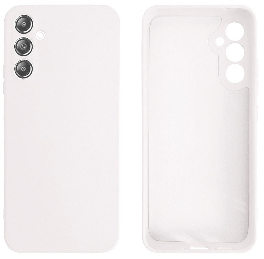Чохол Silicone case Camera Protective для Samsung S23FE (09) білий White