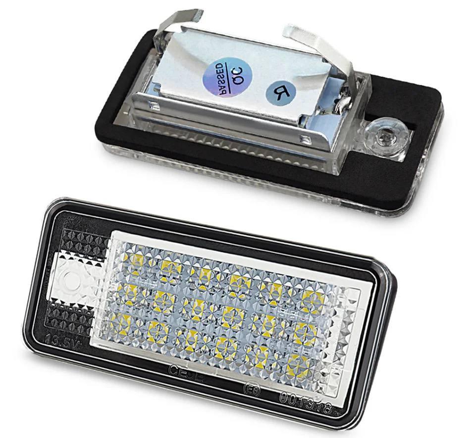 Підсвітка номера LED Audi A3 / A4 B6 / A6 C6 / A8 Q7 (комплект 2-шт) з обманкою CANBUS