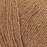 ПРЯЖ шовк буретний SETA BOURETTE/СЕТА БУРЕТТЕ, карамельний 5, фото 2