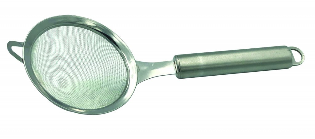 Сито з нержавіючої сталі Con Brio CB-778 діаметр 9 см для просіювання борошна і проціджування