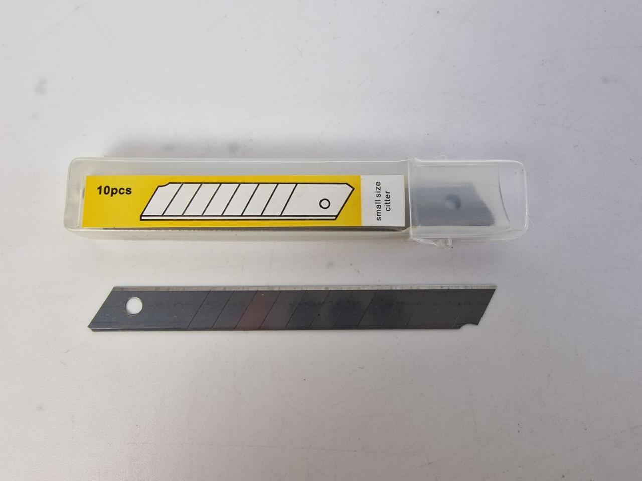 Лезо змінне для канцелярського ножа Josef 9 мм 10 шт (1 пачка), фото 1