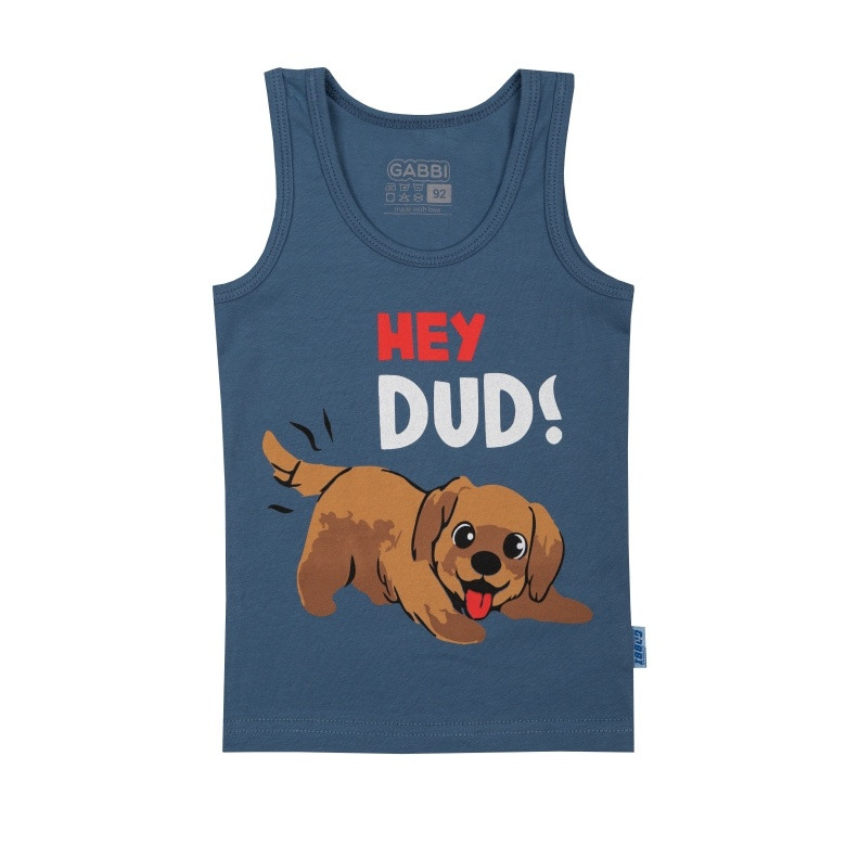 Майка дитяча для хлопчика GABBI MKM-24-2 Синій на зріст 92 (14115)