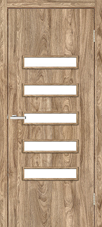 Міжкімнатні двері ОмісАкорд 3 ЗС Дуб Оріндж 800х2000 мм