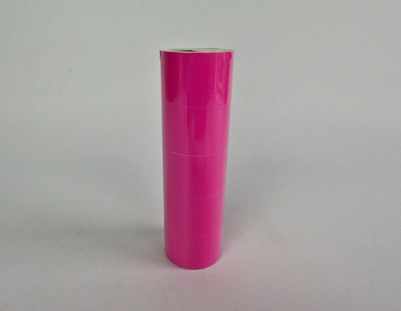 Паперовий цінник великий (малиновий) (р25*35 мм) 4,5 м (5 шт.), фото 1