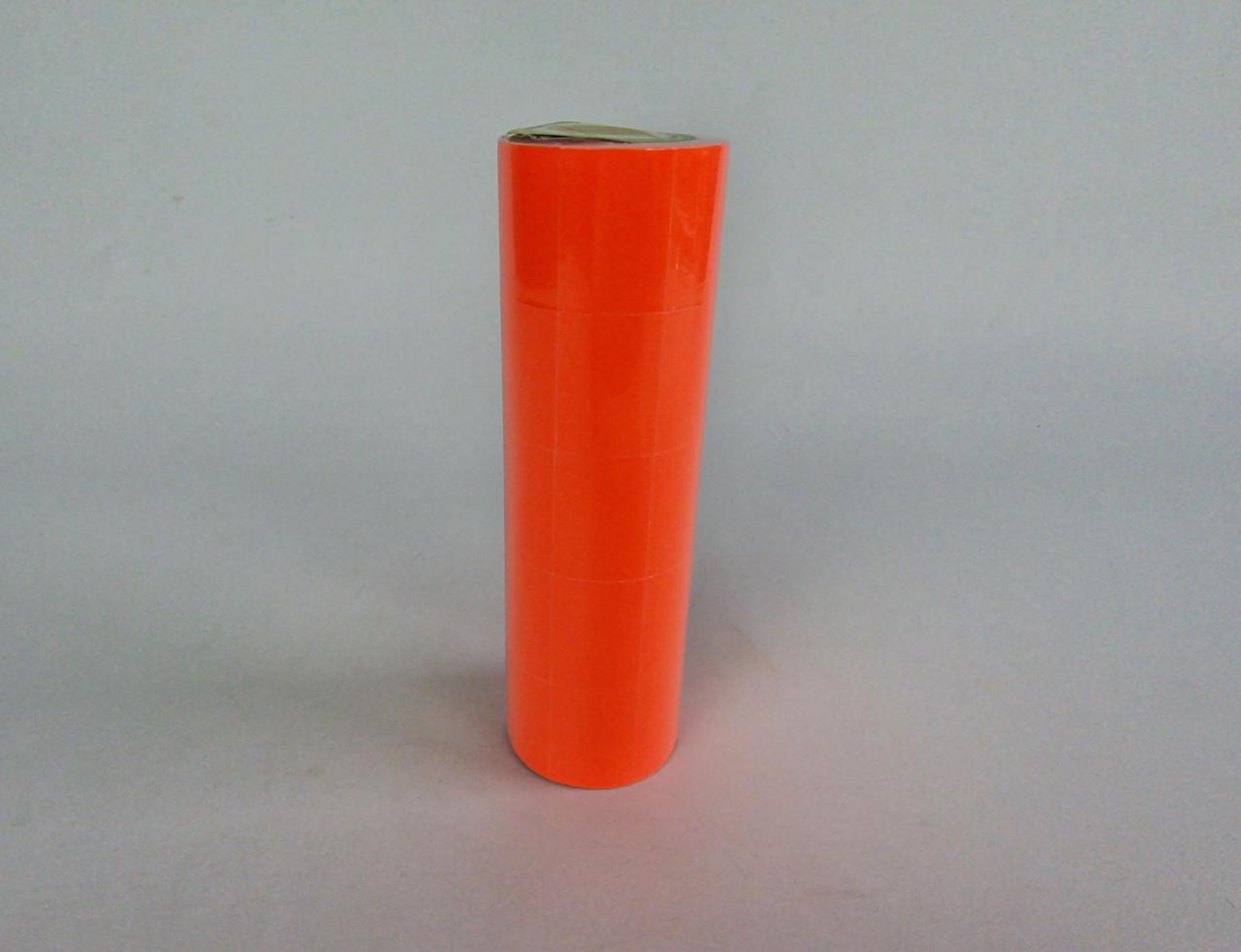 Паперовий цінник великий (червоний) (р25*35 мм) 4,5 м (5 шт.), фото 1