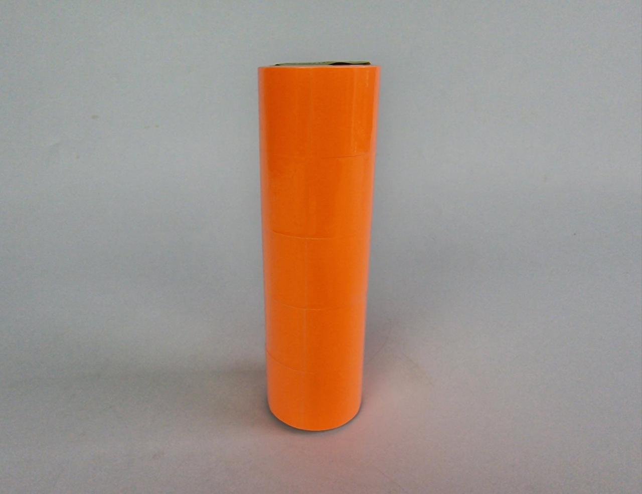 Паперовий цінник великий (жовтогарячий) (р25*35 мм) 4,5 м (5 шт.), фото 1