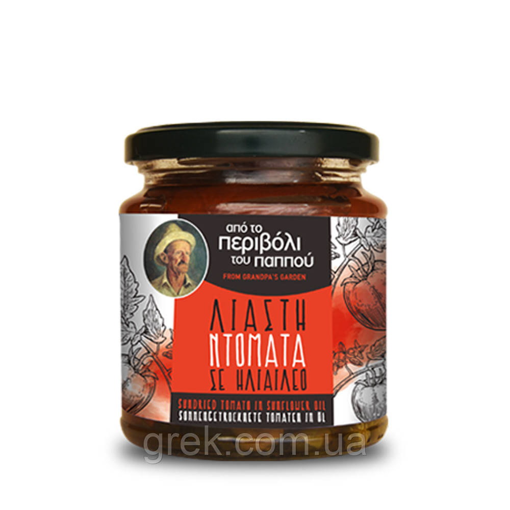 В'ялені помідори в рослиній олії Kontos 270 г, фото 1