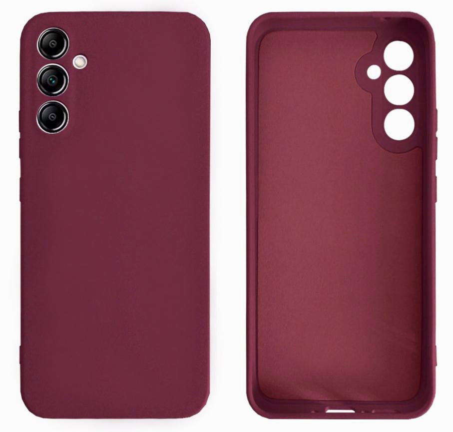 Чохол Silicone case Camera Protective для Samsung A24 (23) марсала Marsala