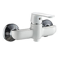 Змішувач для душу Globus Lux Laguna GLA-0105-7-WHITE латунь із душовим комплектом без виливу