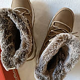 Go soft зимові текстильні напівчоботи на плюшевому хутрі., фото 8