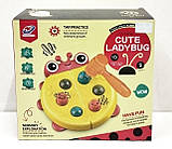 Розвиваюча іграшка логіка-стучалка Сонечко (WQ-56), фото 5