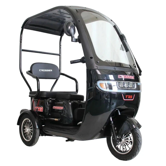 Crosser TR3 (800W/72V/20Ah) Black Електроскутер, фото 1