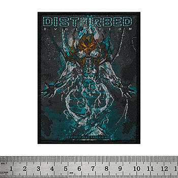 Нашивка ткана Disturbed "Evolution" (ofp-015)