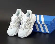 Жіночі кросівки Adidas Ozweego Cloud White Beige – елегантний дизайн та комфорт., фото 6