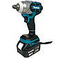 Гайковерт акумуляторний ударний безщітковий Makita DTW301 (36V 5A) з набором головок і насадок, фото 6