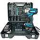 Гайковерт акумуляторний ударний безщітковий Makita DTW301 (36V 5A) з набором головок і насадок, фото 9