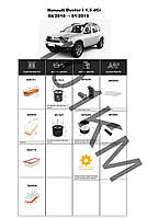 Комплект фільтрів Renault Duster I 1.5 dCi (2010-2018) WIX