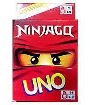Настільна гра УНО (uno) ninjago ніндзьго