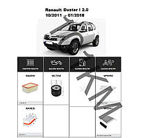 Комплект фільтрів Renault Duster I 2.0 (2011-2018) WIX