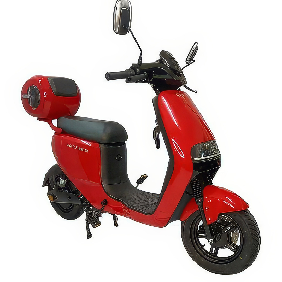 Електровелосипед двомісний Crosser CR9 800W Червоний Комфортний електровелосипед з потужним двигуном