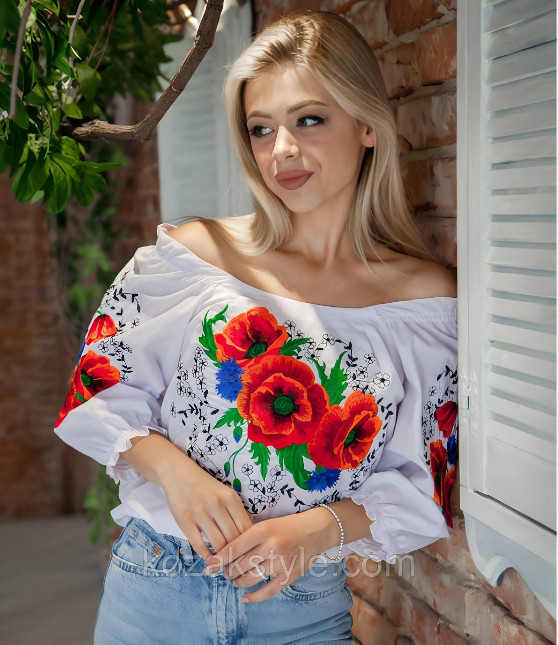 Вишиванка з великими маками Відлуння р. S.