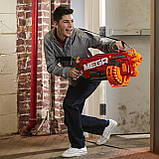 Бластер NERF N-Strike Mega Mastodon Blaster Нерф Мега Мастодон Моторизований Hasbro Оригінал, фото 8