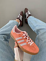 Жіночі Кросівки Adidas Gazelle Indoor Orange White / Адідас Газелі Індор Помаранчеві з Білим, фото 4