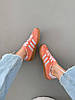 Жіночі Кросівки Adidas Gazelle Indoor Orange White / Адідас Газелі Індор Помаранчеві з Білим, фото 8