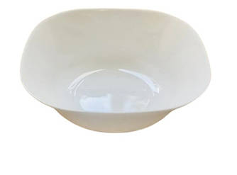 Салатник Vinnarc Carina White квадратний 24х24 см склокераміка (FSW95)