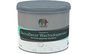Віск інтер'єрний глянцевий Caparol Stucco Wachsdispersion Прозорий, 500 гр.