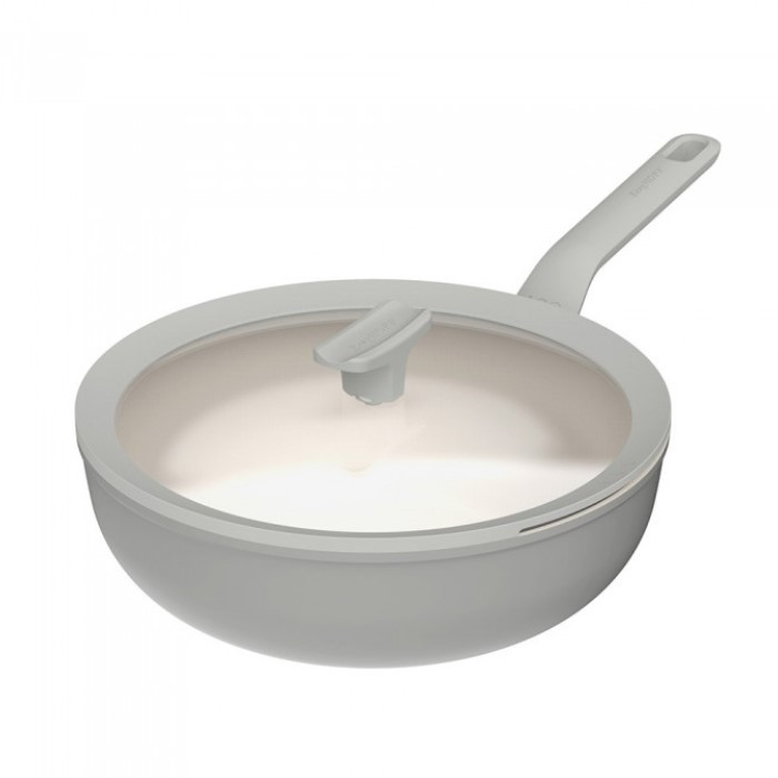 Сковорідка Вок Berghoff Leo Balance Moonmist 28 см з кришкою