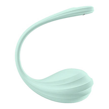 Смарт вібро-яйце Satisfyer Smooth Petal, м'ятний, фото 1