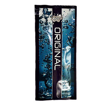 Інтимне мастило без смаку, кольору та запаху — WET Original, 10ml Bomba💣