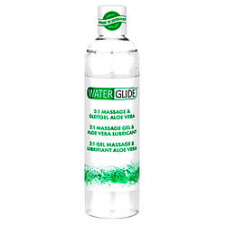 ПОТЕРТА БУТИЛКА! Лубрикант WATERGLIDE MASSAGE & LUBRICANT ALOE VERA 18+