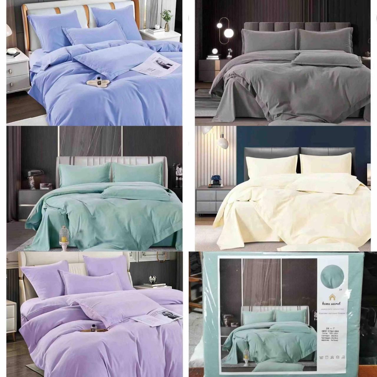 Високоякісна Євро постільна білизна САТИН, фото 1