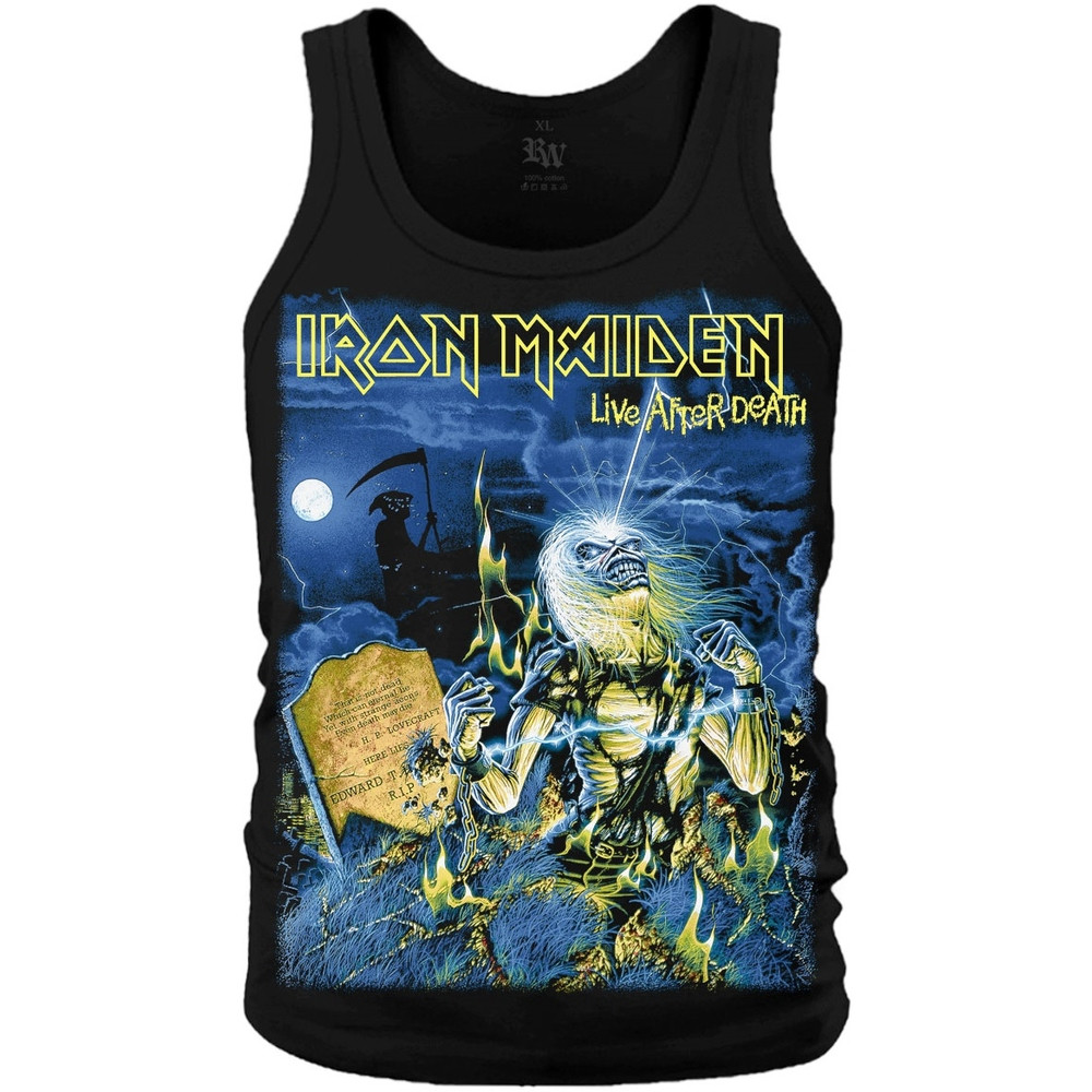 Майка Iron Maiden "Live After Death", Розмір M, фото 1