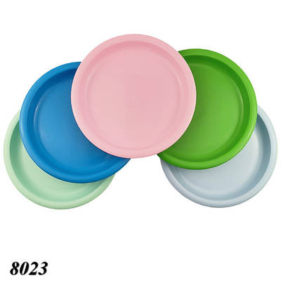 Тарілка закусочна Полімер Гарант 185 мм (10шт)