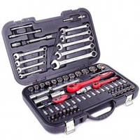 Професійний набір інструментів 1/2"&1/4" 82 од INTERTOOL ET-6082