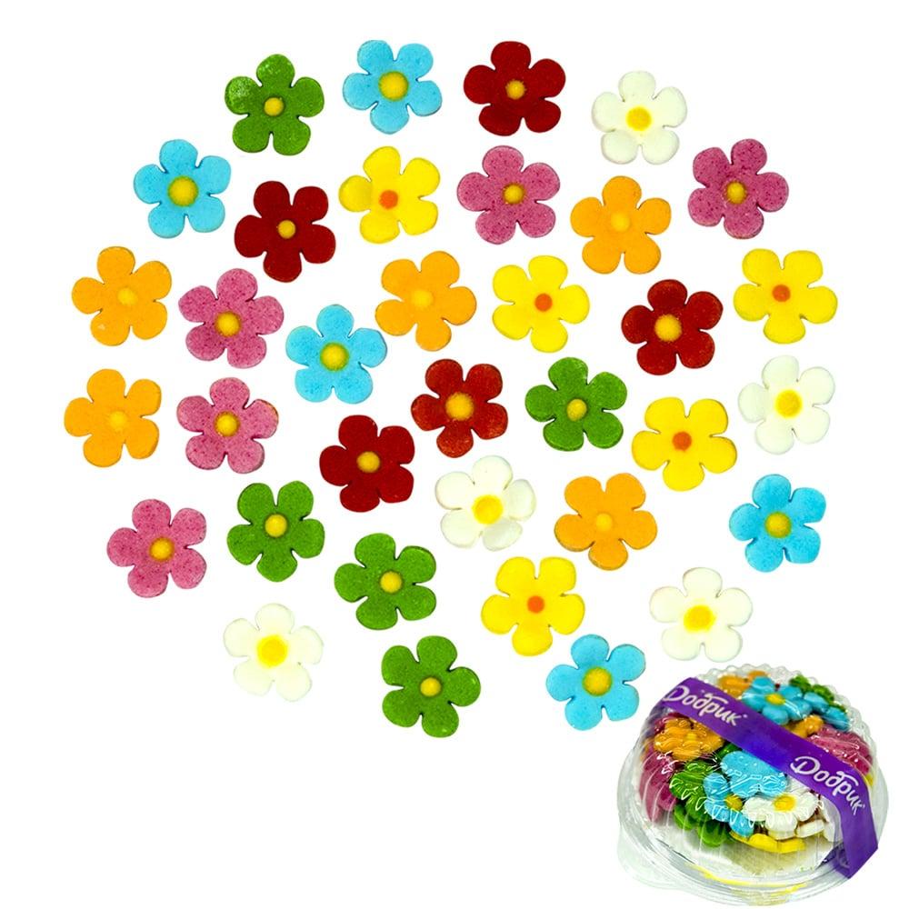 Набір цукрових квітів Льонок мікс Добрик