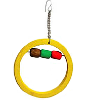 Кільце для папуг дерев'яне. Лорі, d-10см (*)