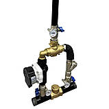 Комплект швидкого підключення котла LADOMIX.HT 40/8 термозмішувальний вузол 55°C, Dn40 (1 1/2") KVANT, фото 3