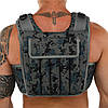 Жилет обтяжувач з регульованою вагою Zelart Weigth Vest 1,5-15кг для тренування витривалості, фото 7
