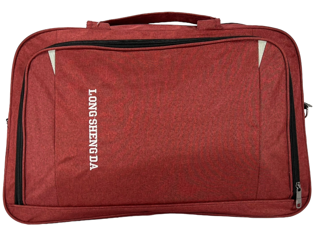 Дорожня сумка на два відділення, 52 л, червона, фото 1